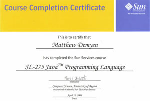 Course Completion Certificate